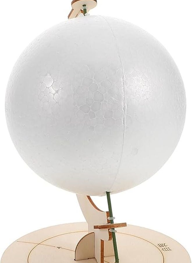 ميكينونا العالم DIY لغز الكرة الأرضية الحرفية التعليمية الجغرافية للتعلم في الفصل الدراسي - Image 1